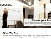 Tablet Screenshot of colossal.net